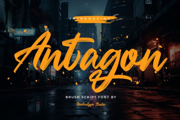 Antagon: The Elegant Handwritten Font for Modern Design