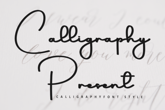 Calligraphy Present: Elevate Your Design with Elegant Typography