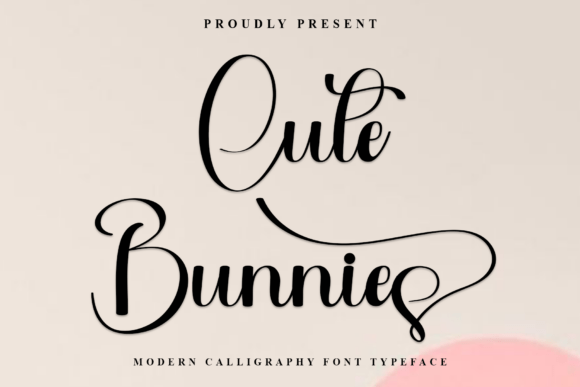 Cute Bunnies: A Playful Font for Friendly Design
