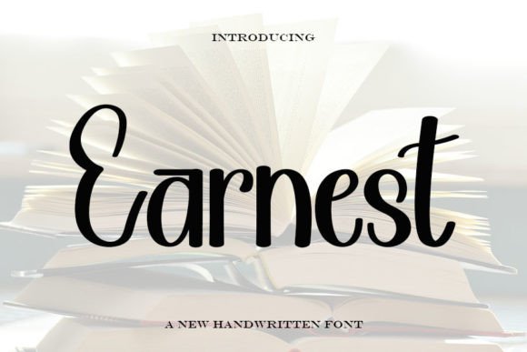Earnest: Elevating Your Design Projects with Handwritten Elegance