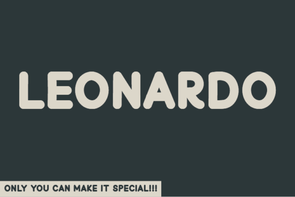 Leonardo: The Authentic Handwritten Font for Modern Design