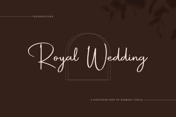 Royal Wedding: A Versatile Font for Modern Branding