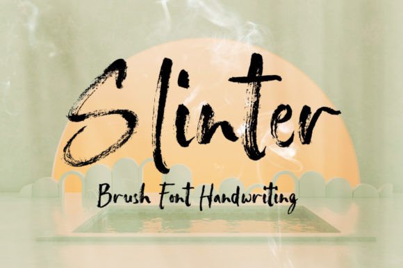 Slinter: The Handwritten Brush Font for Modern Design