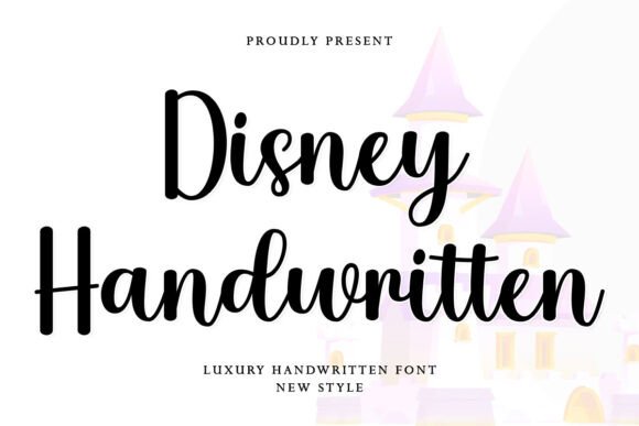 The Disney Handwritten Font: Adding Whimsy to Your Design Projects