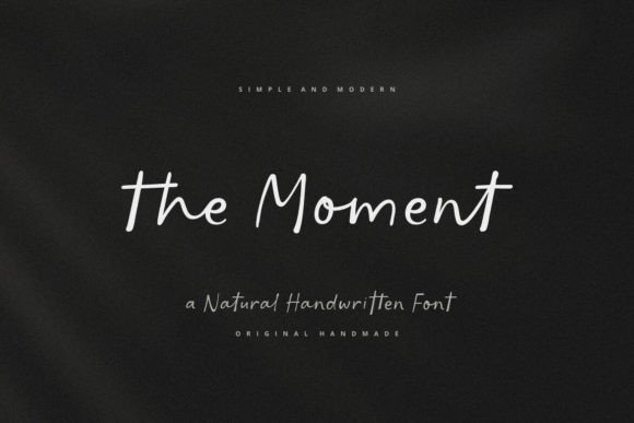 The Moment: A Font for Modern, Elegant Design