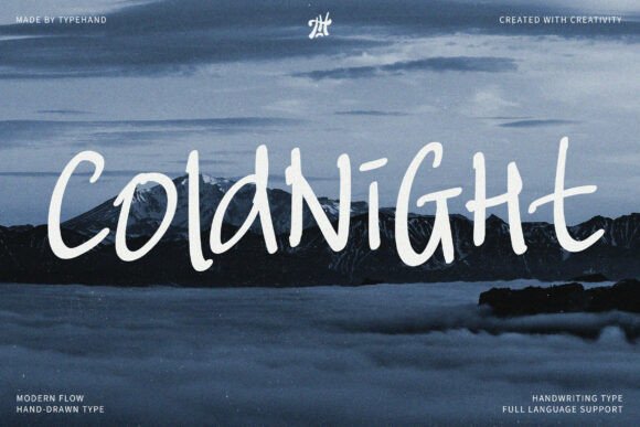 Unleashing Spontaneity: The ColdNight Font in Modern Design