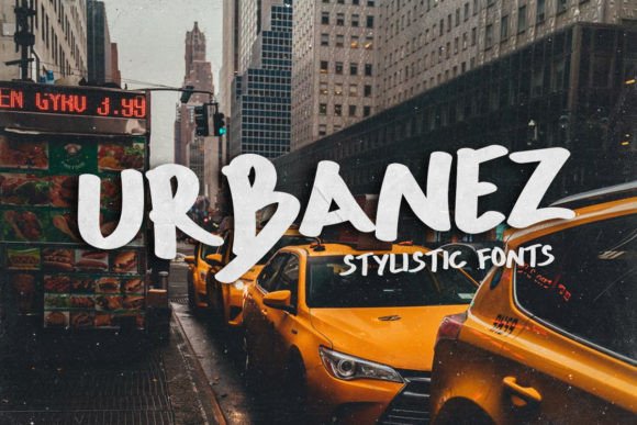 Urbanez: A Modern Display Font for Creative Edge